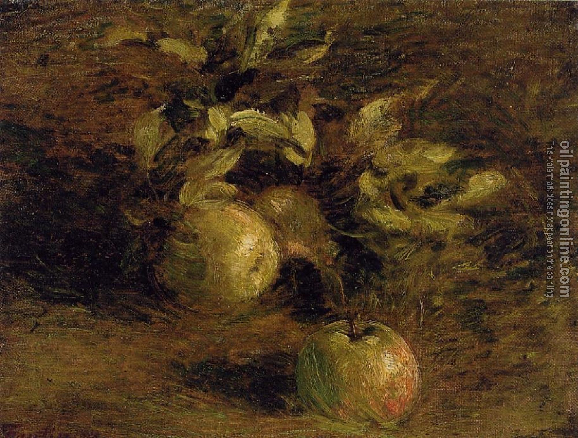 Fantin-Latour, Henri - Apples